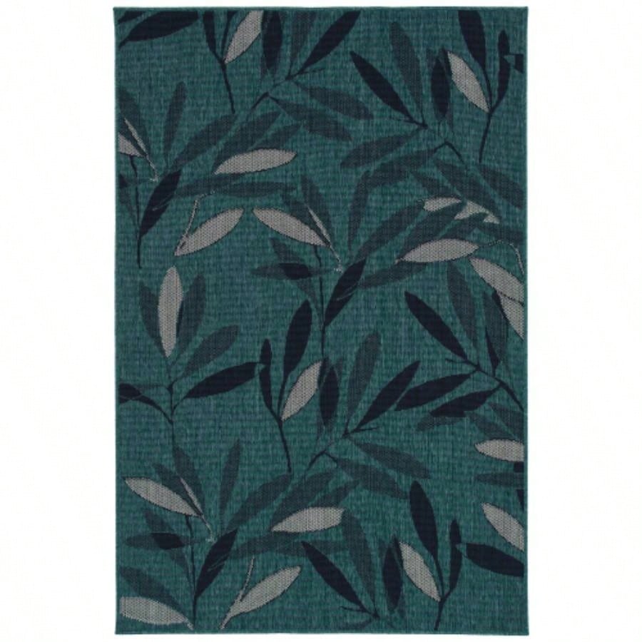 Modern, Textured Cut Pile 53x 6 Rectangle Area Rug