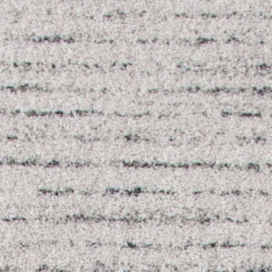 Ivory/ Charcoal Stripe Area Rug 5x8