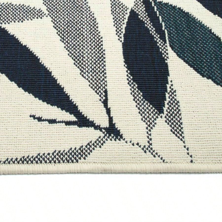 Modern, Textured Cut Pile 53x 6 Rectangle Area Rug