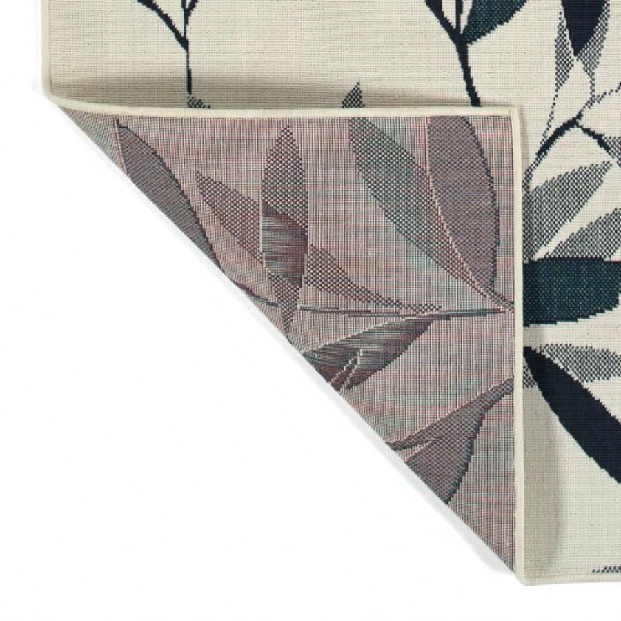 Modern, Textured Cut Pile 53x 6 Rectangle Area Rug