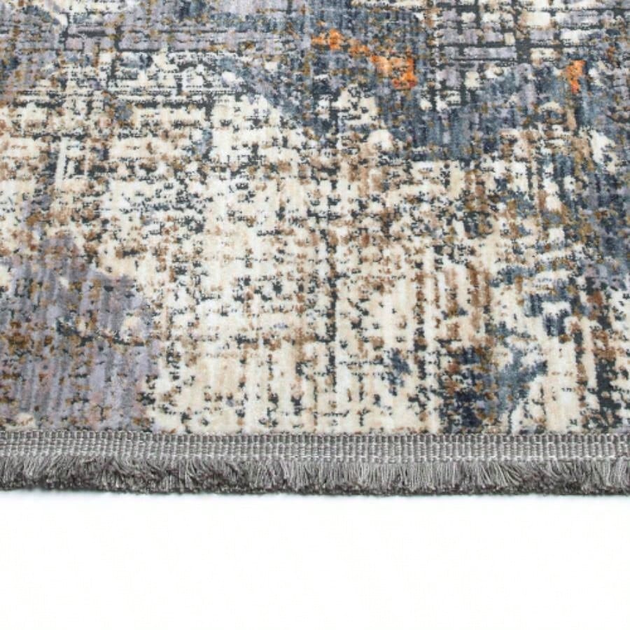 Modern, Abstract, Cut Pile 53x 3 Rectangle Area Rug