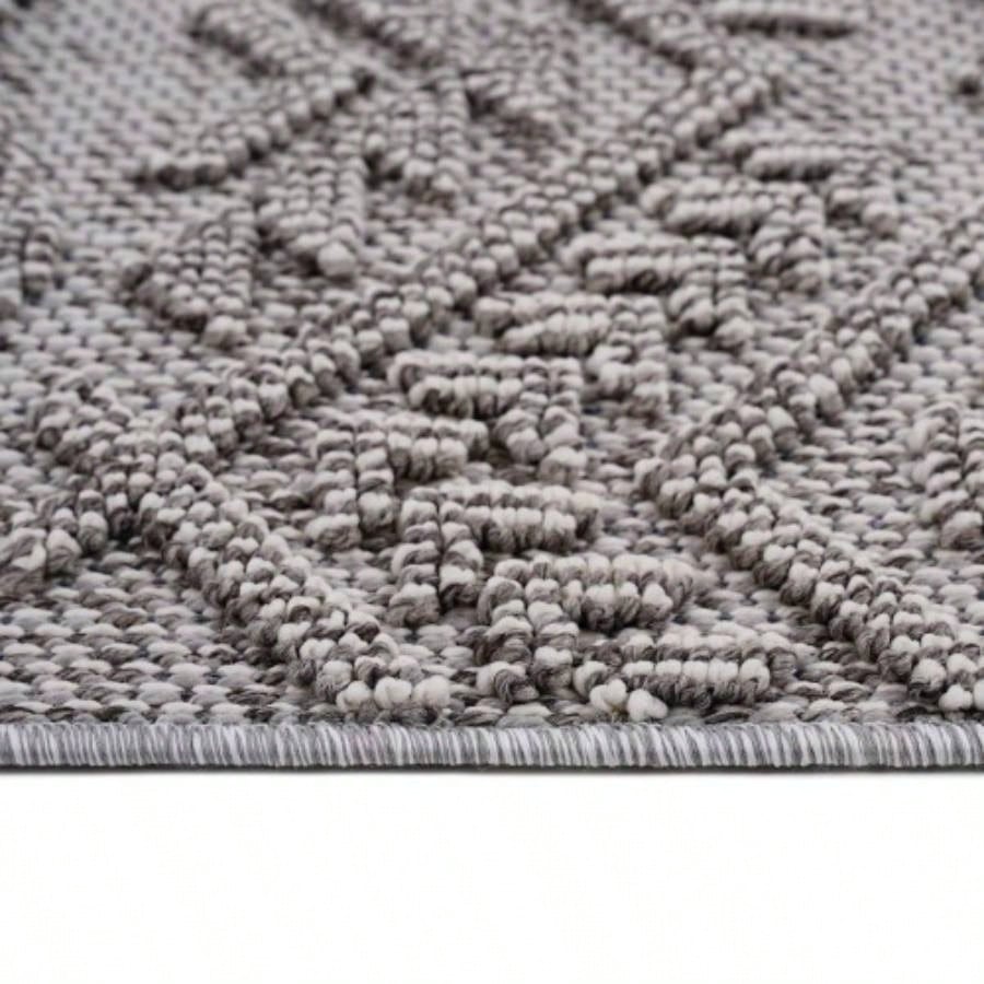 LOOM LUXE 8X10 White/White/Traditional Indoor/Outdoor Area Rug