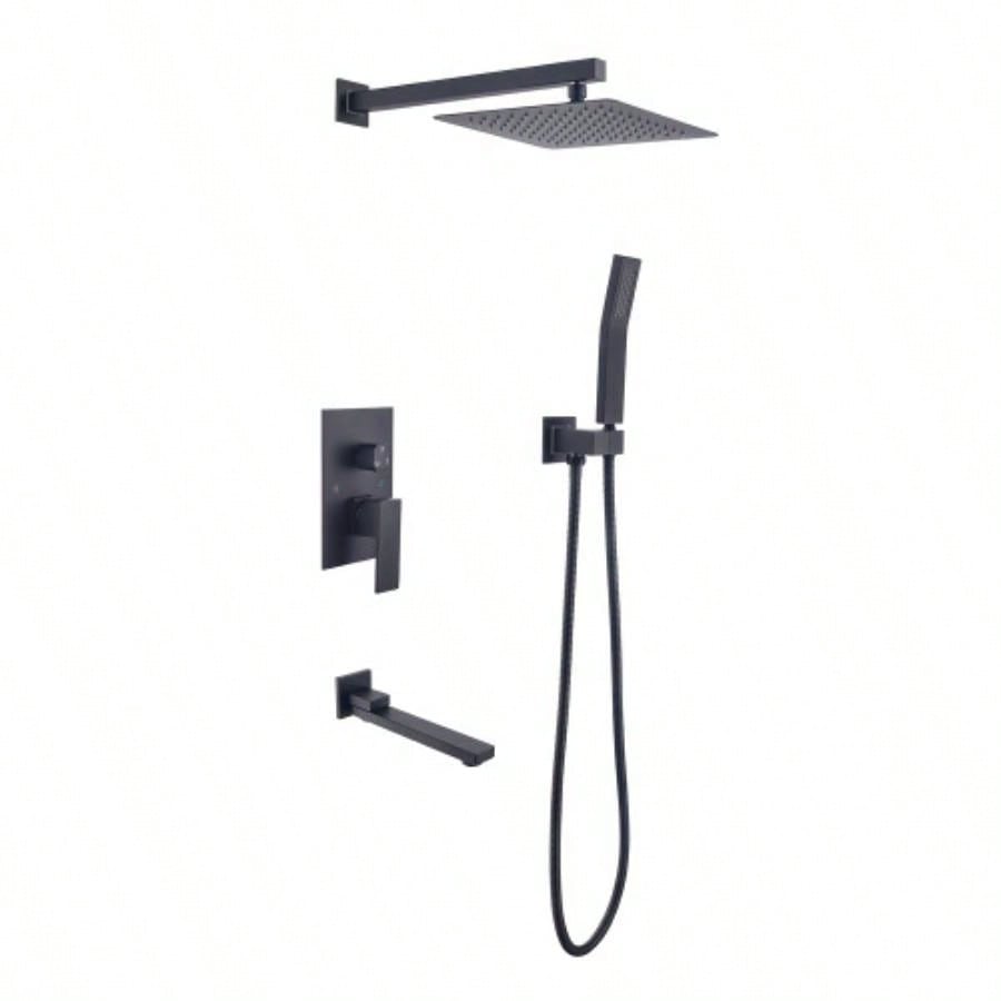 Wall Mounted Shower System for Small Bathroom Fixture