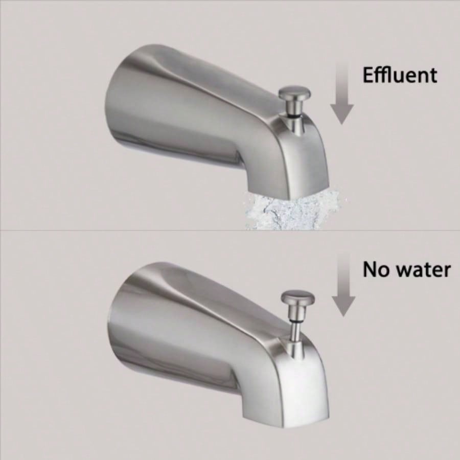 Shower with Handheld Shower System with 8 Rain Shower with Tub Spout Rough - in Included