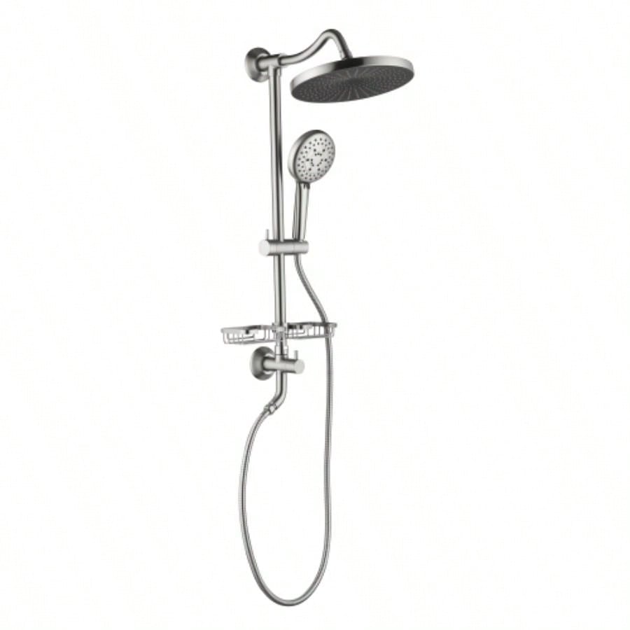 Small Bathroom Shower System with Handheld Fixture