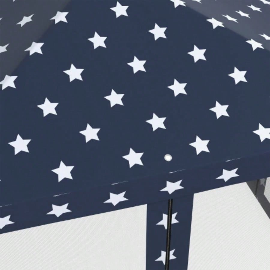 Outsunny 10x 10 Up Canopy Tent with Netting, Instant Gazebo, Ez up Screen House Room with Carry Bag, Height Adjustable, Outdoor, Garden, Patio, American