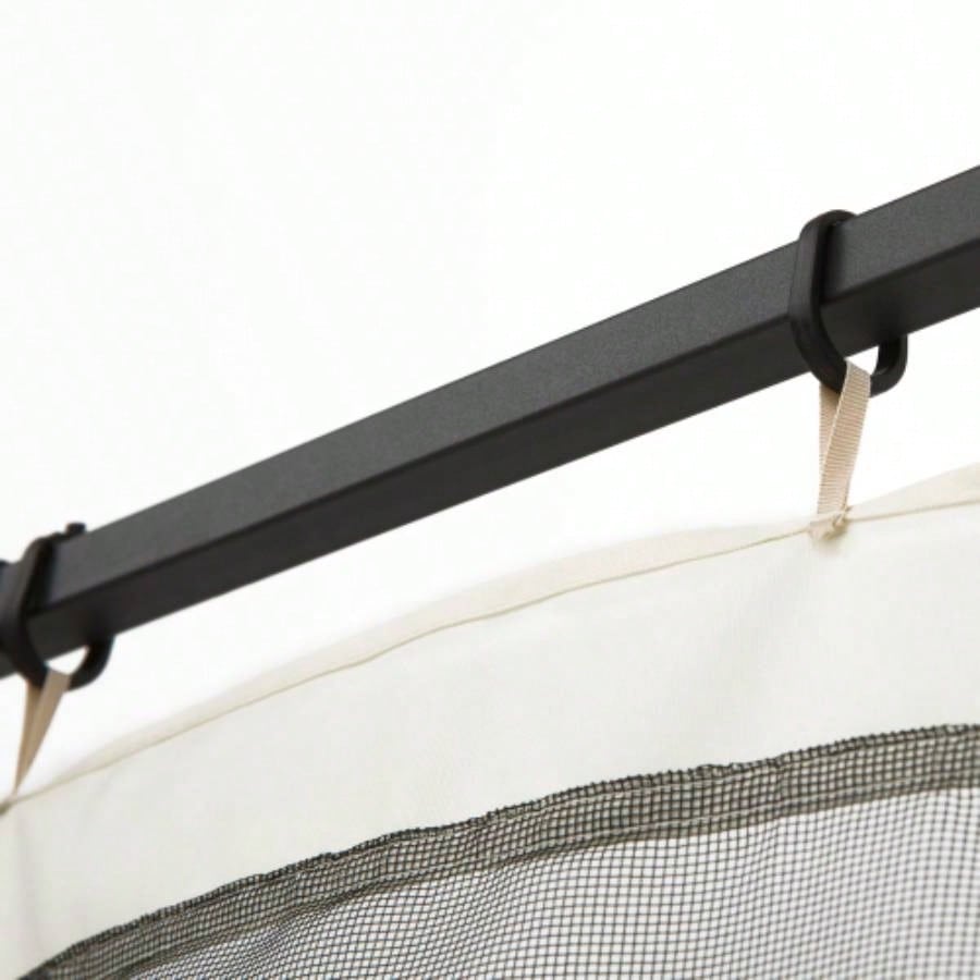 Outsunny 10x 13 Mesh Sidewall Netting Patio Gazebos and Canopy Tents with Zippers Sidewall Only