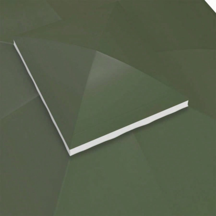 Outsunny 10x 12 Gazebo Canopy, 2 - Tier Outdoor Gazebo Cover Top Roof with Drainage Holes, TOP ONLY Green