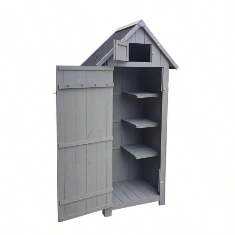 XWT007 Outdoor Storage, to Store Patio Furniture, Backyard Garden Patio Lawn, Color 30.31X 20.48X 65.75