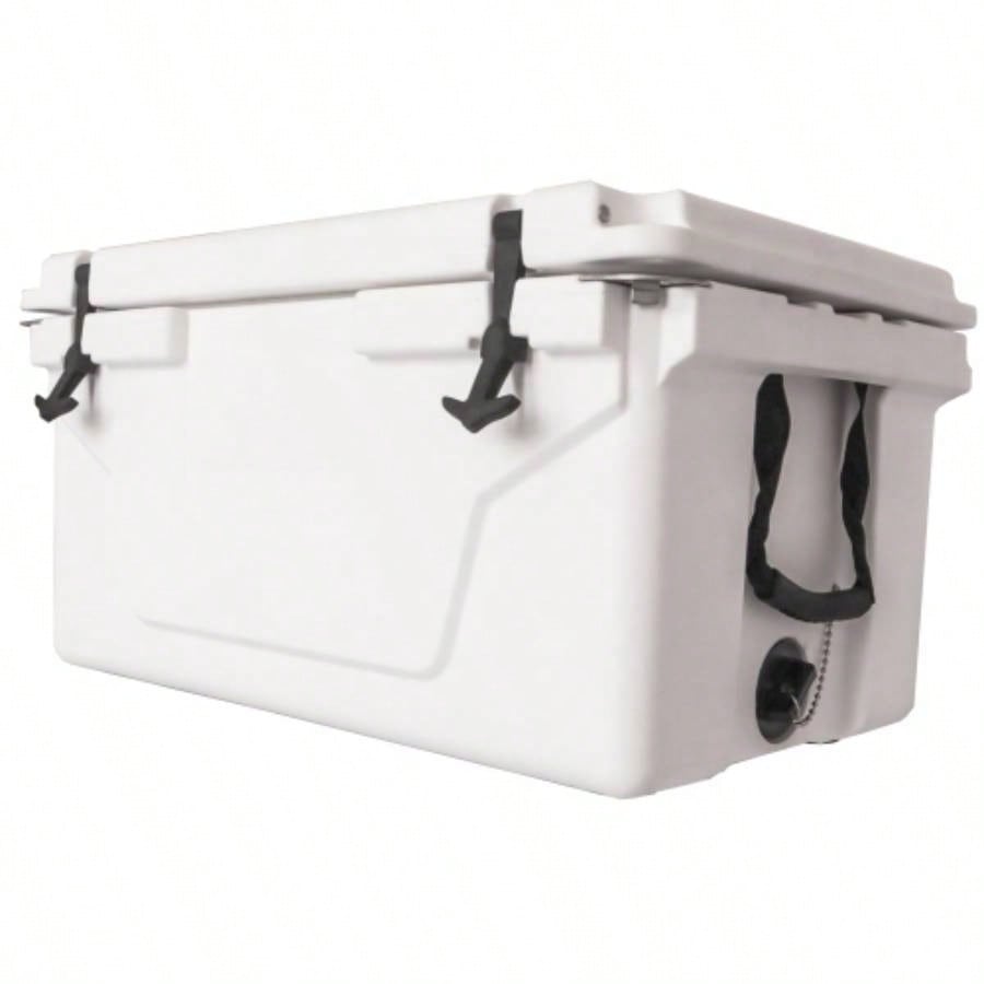 White color cooler box 65QT camping chest beer box outdoor fishing coolerBlue