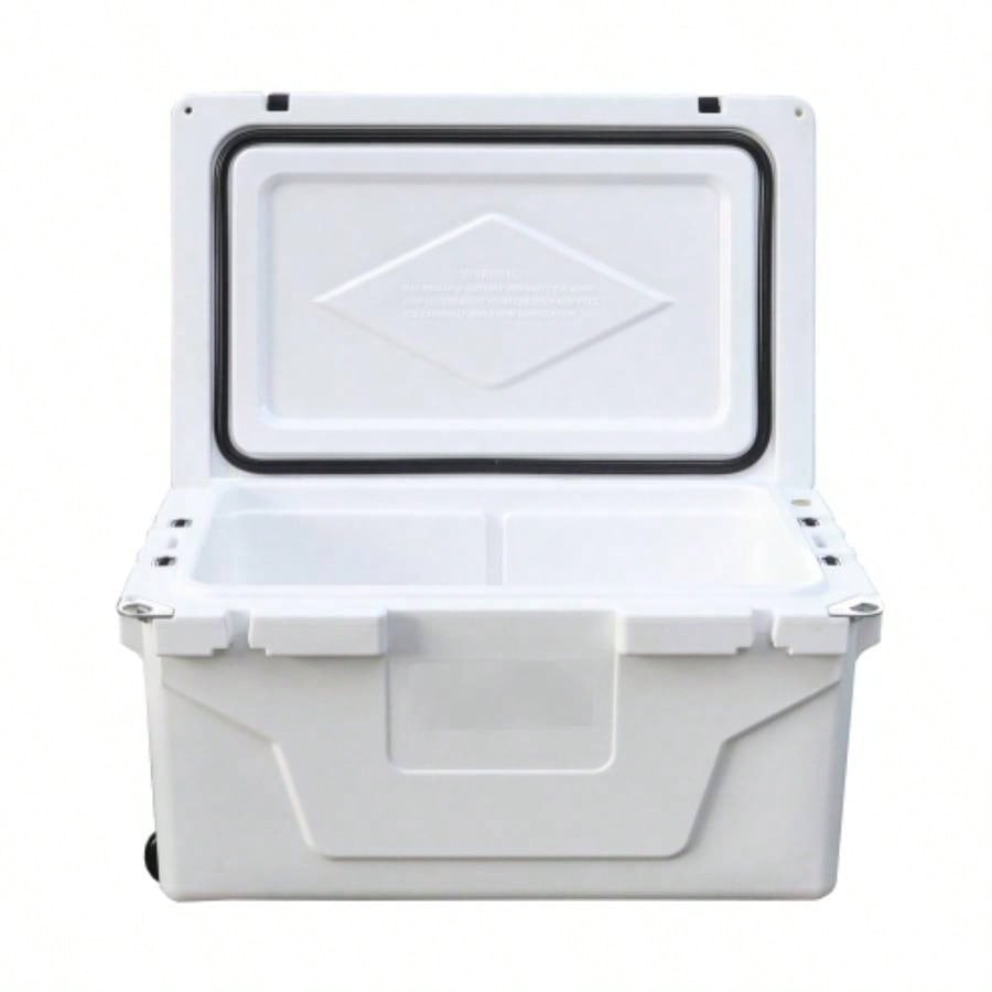 White color cooler box 65QT camping chest beer box outdoor fishing coolerBlue