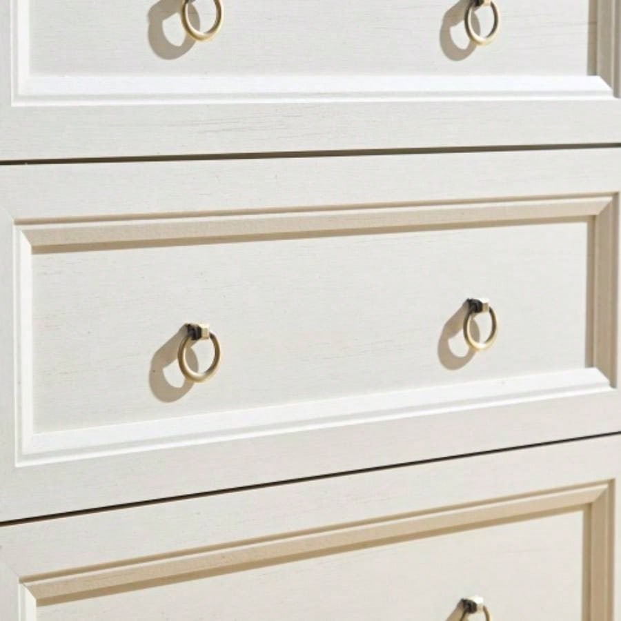 Farmhouse 5 Drawers Dresser Chests Bedroom, Wood Rustic Tall Chest of Drawers, Dressers Organizer Bedroom, Living Room, Hallway