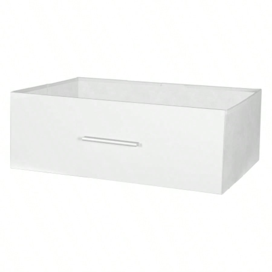 6 - Drawer Dresser with Large Fabric Drawers, White