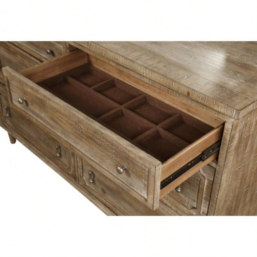 Taupe 6 - Drawer Dresser