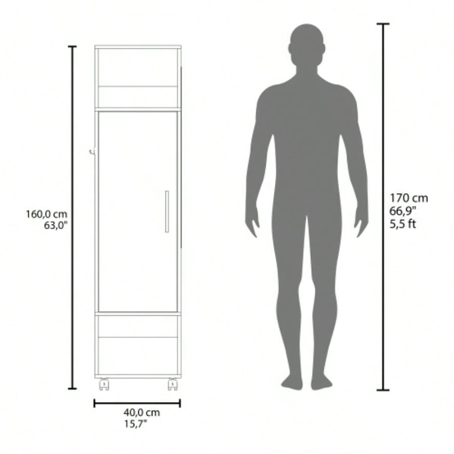 Wardrobe, Bedroom, Black