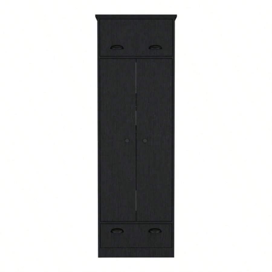 Armoire Dumas, Bedroom, Black