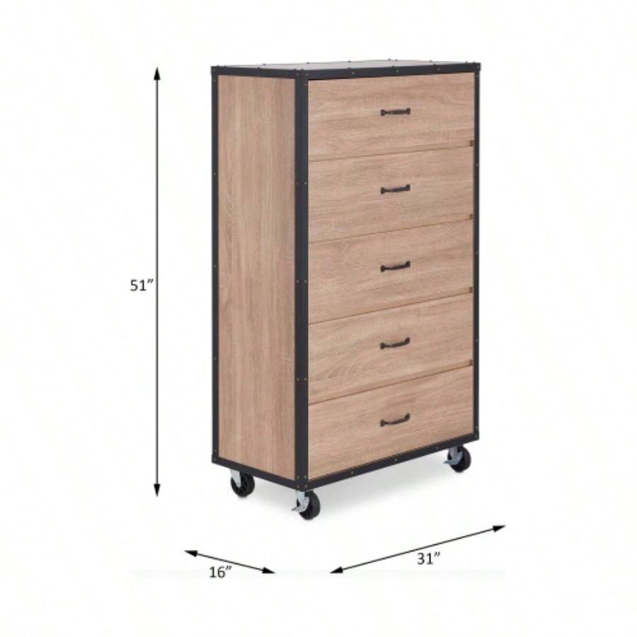 Bemis Weathered Light Oak Chest