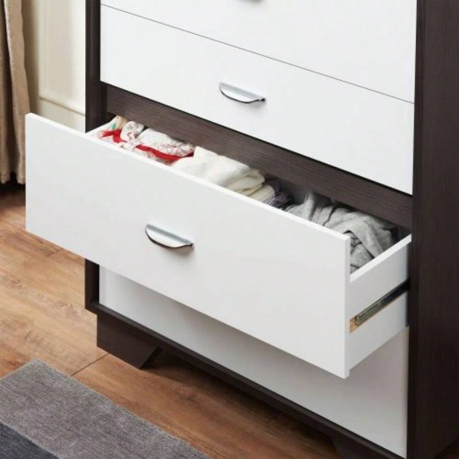 Eloy White Espresso Chest