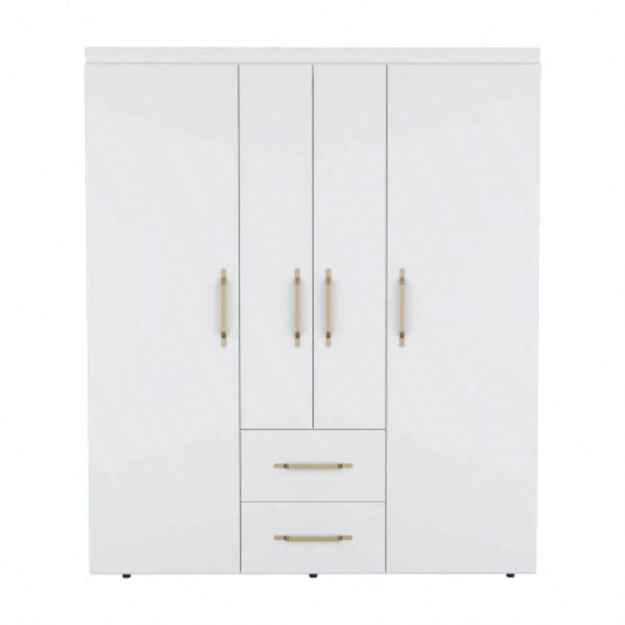 Armoire Elma, Bedroom, White