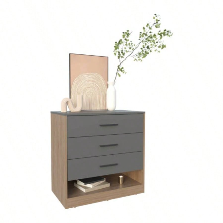 Dresser, 3 Drawers, 1 Shelf