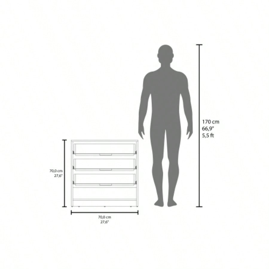 Dresser, 3 Drawers, 1 Shelf