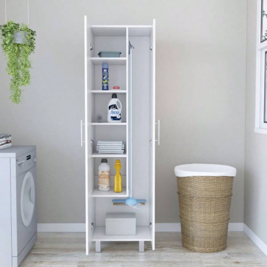 Closet Pantry Copenhague, Bedroom, White