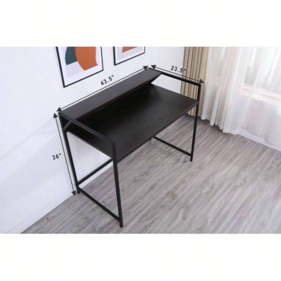 Black Console Table Narrow Modern Entryway Table Small Behind Couch Table Sofa Table Hallway Table Living Room Foyer Bedroom Corridor Office