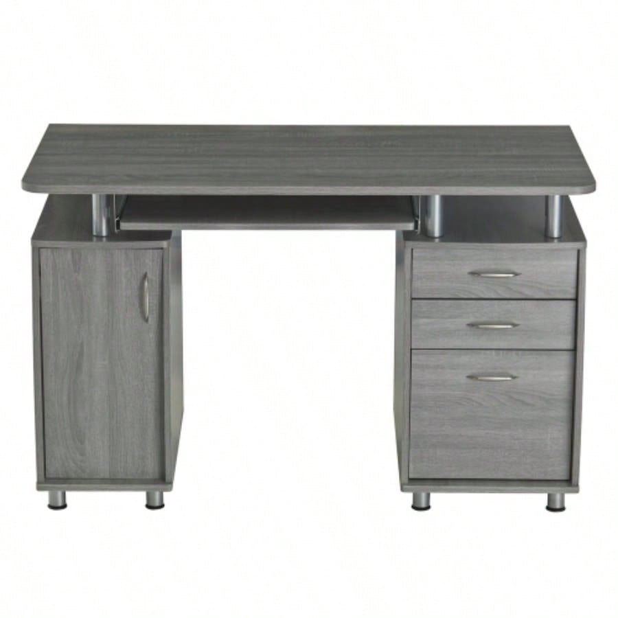 Techni Mobili Complete Workstation Computer Desk with Storage,
