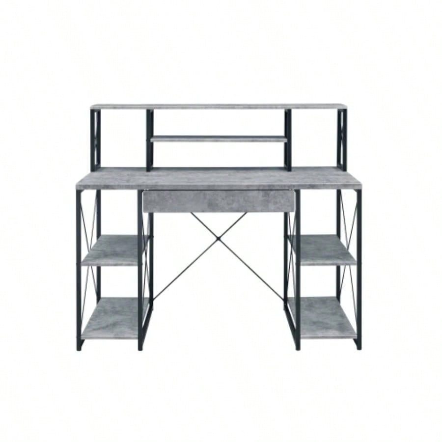 Amiel All Purpose Gray Writing Desk