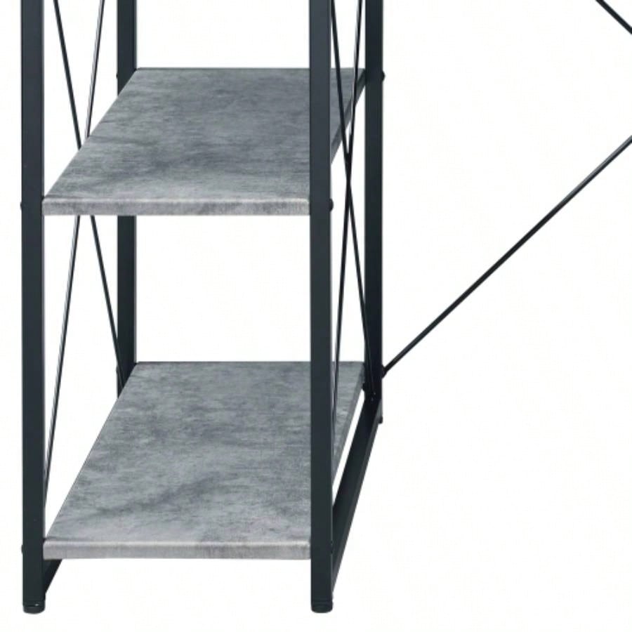 Amiel All Purpose Gray Writing Desk