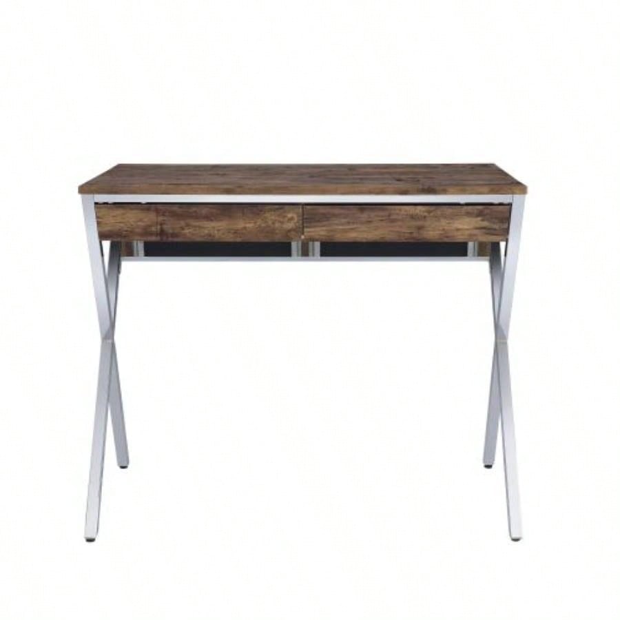 Callers Weathered Oak Writing Desk