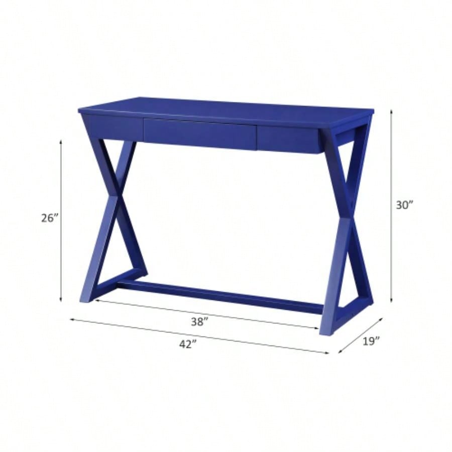 Nalo Twilight Blue Writing Desk