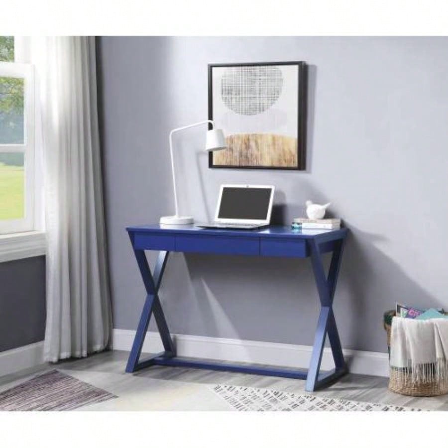 Nalo Twilight Blue Writing Desk