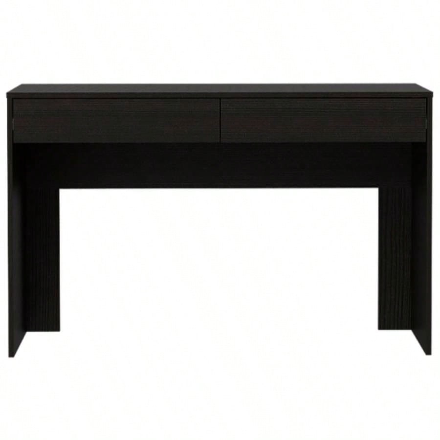Black Wengue 2 - Drawer Computer Desk