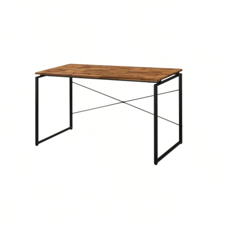 Jurgen Oak Black Writing Desk