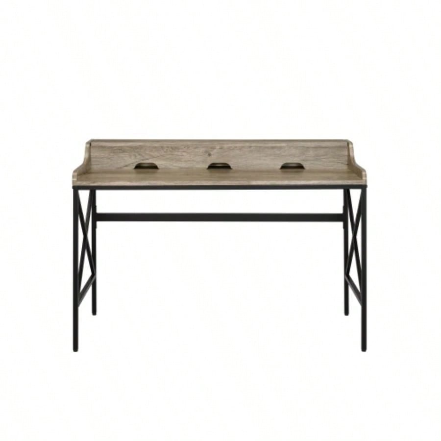 Corday - Desk With USB Port - Light Brown