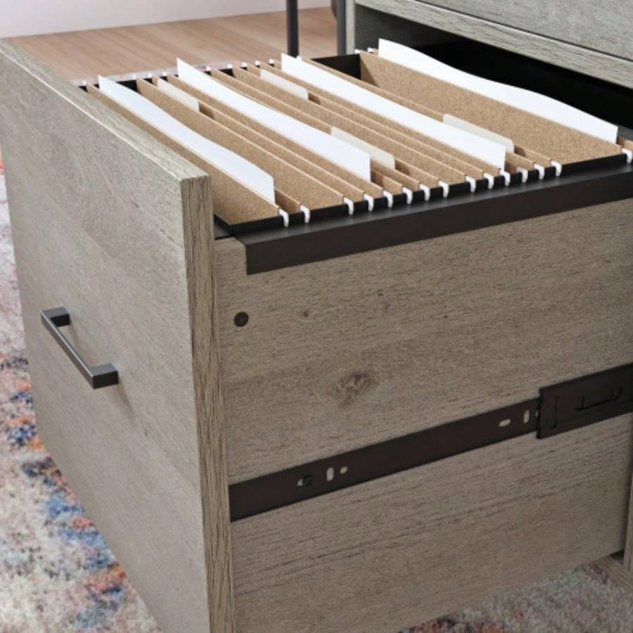 L - Shaped Desk, Brown