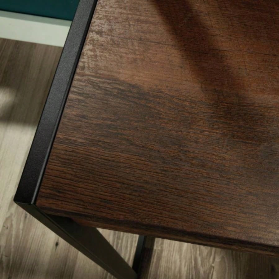Desk With Hutch, Brown