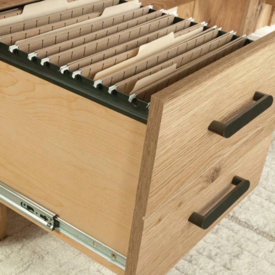L - Shaped Desk, Brown