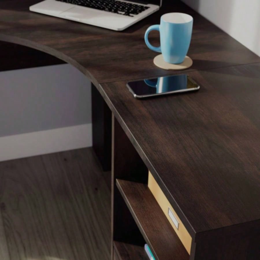 Corner Desk, Brown, Popular styles for 2025 year
