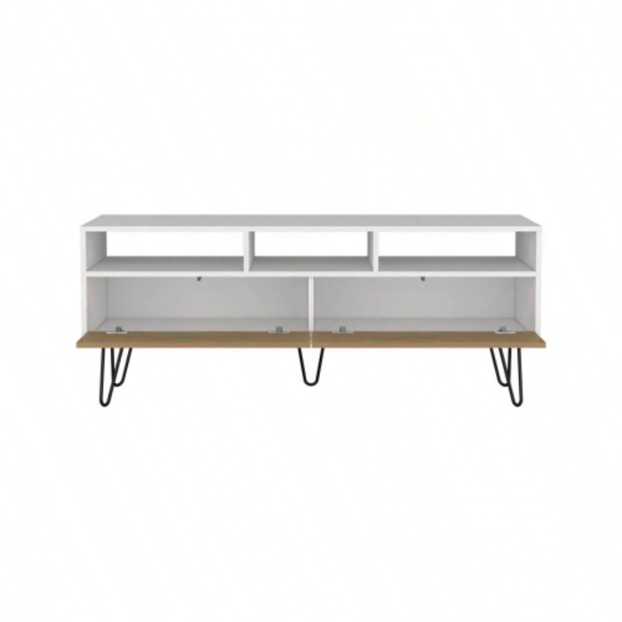 TV Stand, 2 Doors, 3 Shelves, 5