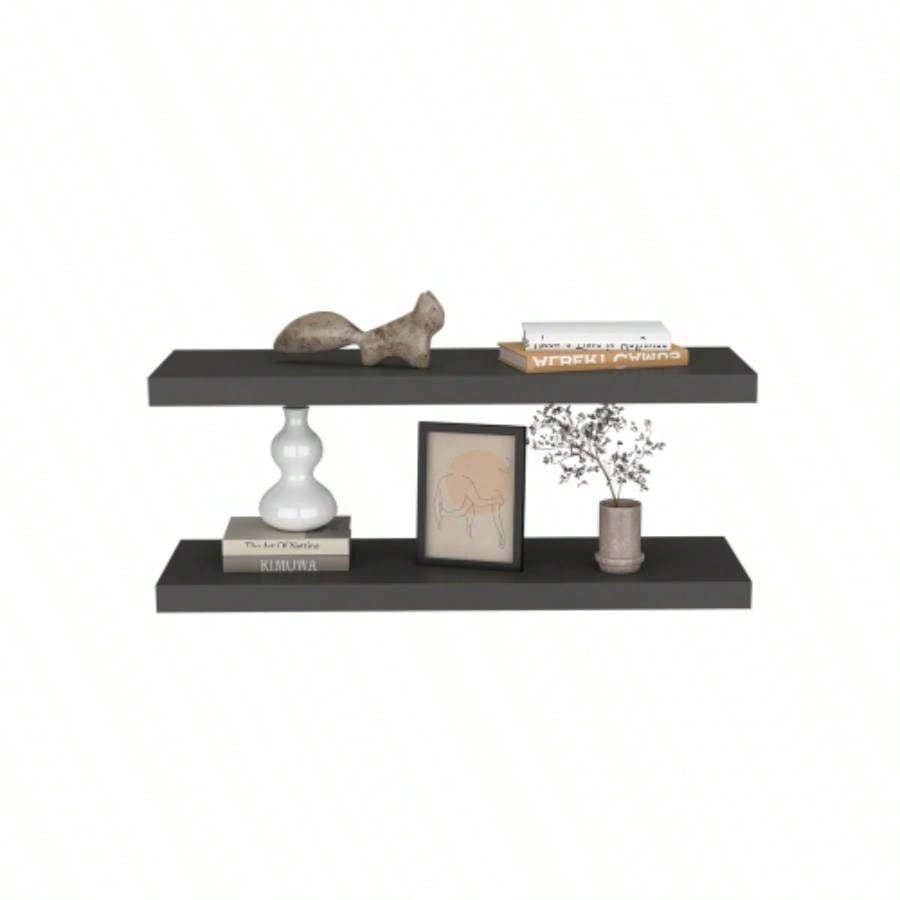 Floating Shelf, Living Room, Matt Gray