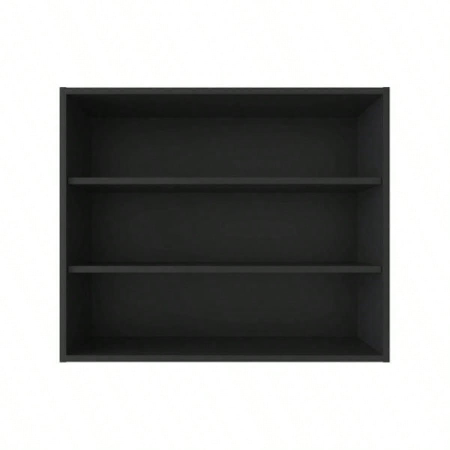 Wall Shelf 30 H, 3 Shelves, Black