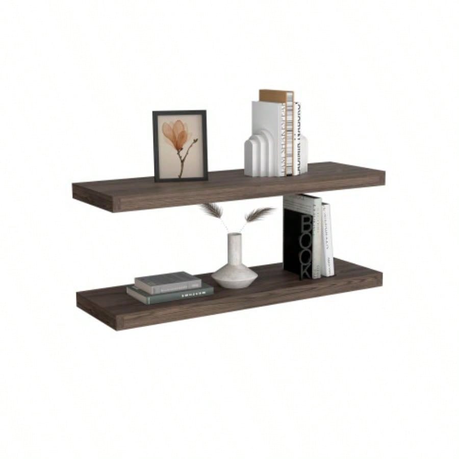 31.5 Wide Floating Shelves Set of 2, Shelves Wall Decor Bedroom, Bathroom Storage Shelves, Book Shelves Living Room