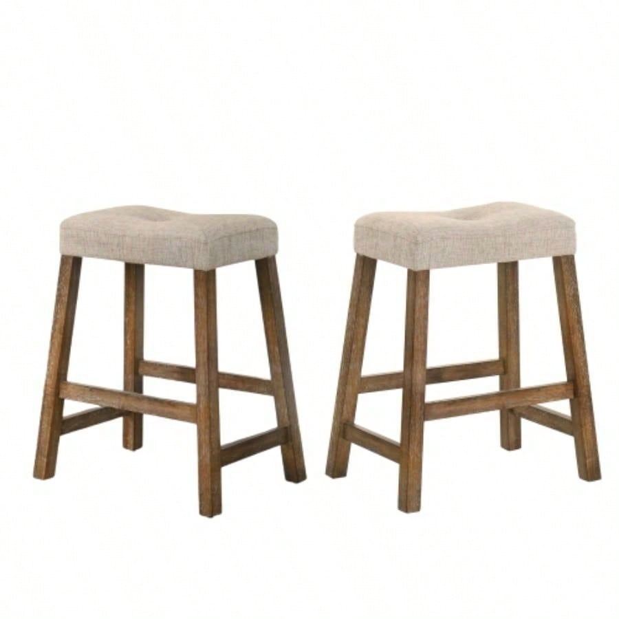 45.7inch Round Dining Table With Shelf Height 30 inch Modern Farmhouse Retro Design