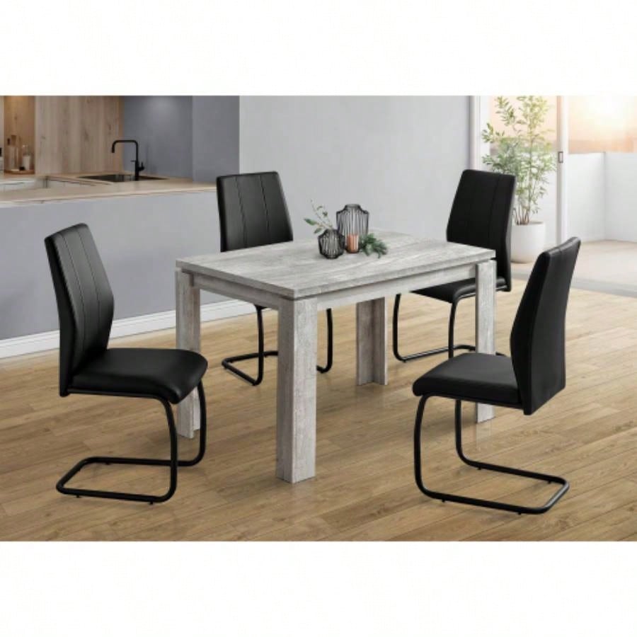 Dining Table, 48 Rectangular, Small, Kitchen, Dining Room, Laminate, Contemporary, Modern