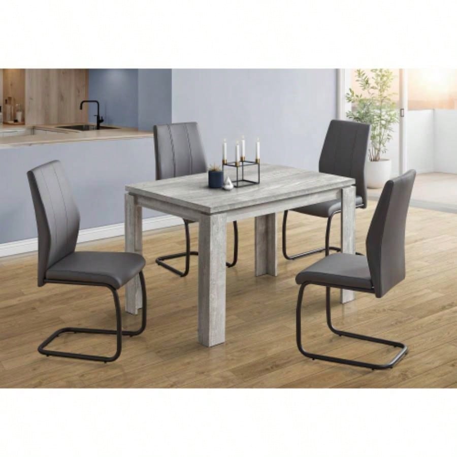 Dining Table, 48 Rectangular, Small, Kitchen, Dining Room, Laminate, Contemporary, Modern