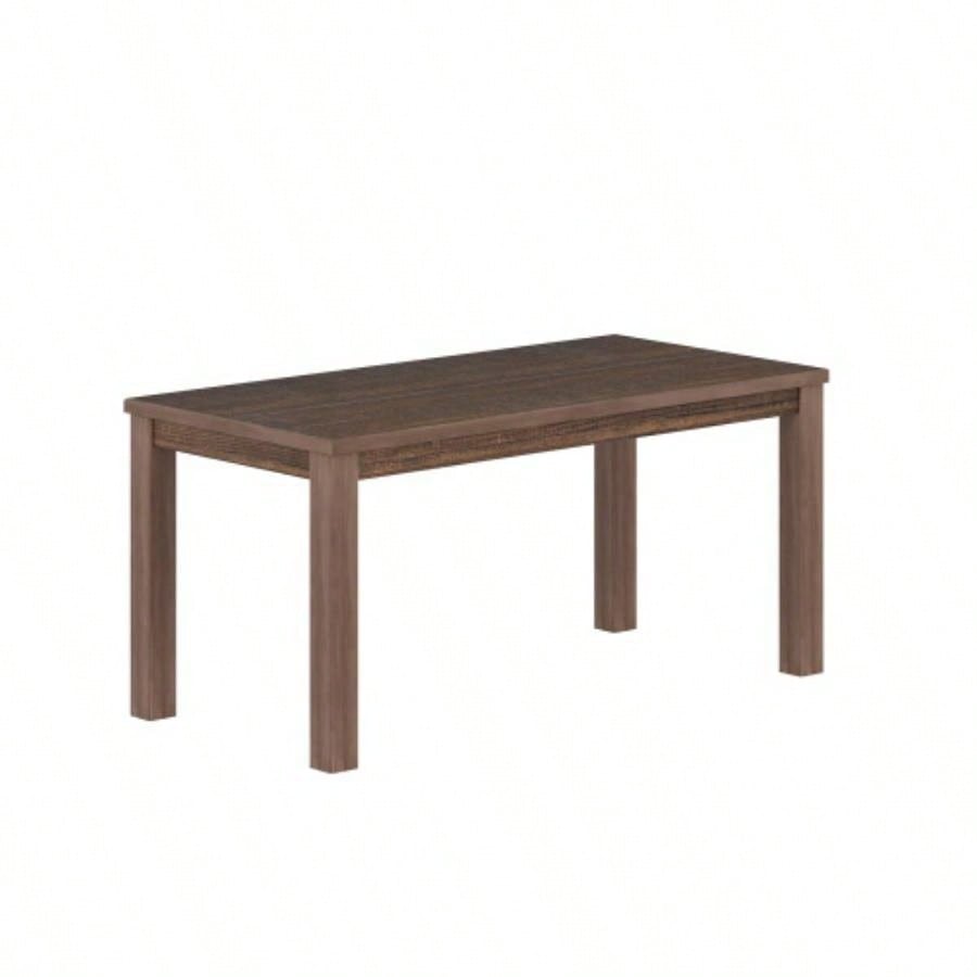 Albany 63 Inches Solid Wood Dining Table 6, Small Kitchen Table, Dinner Table, Breakfast Table