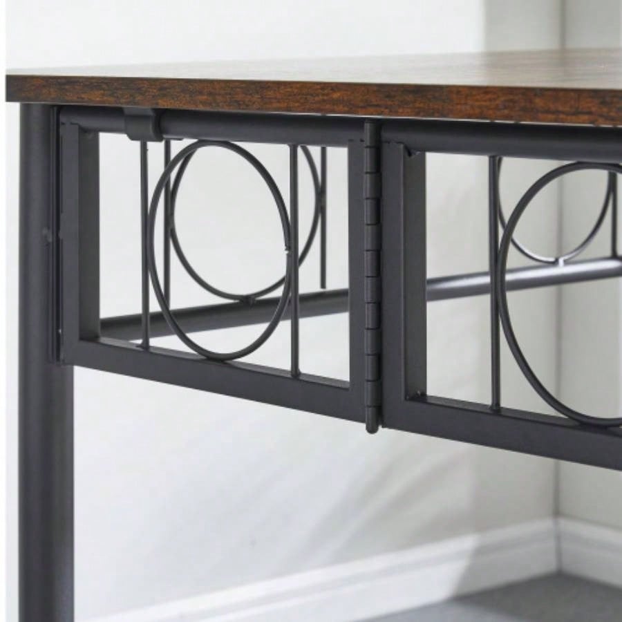 Kitchen Dining Room Table, Iron Wood Square Table Kitchen Dining Room Furniture