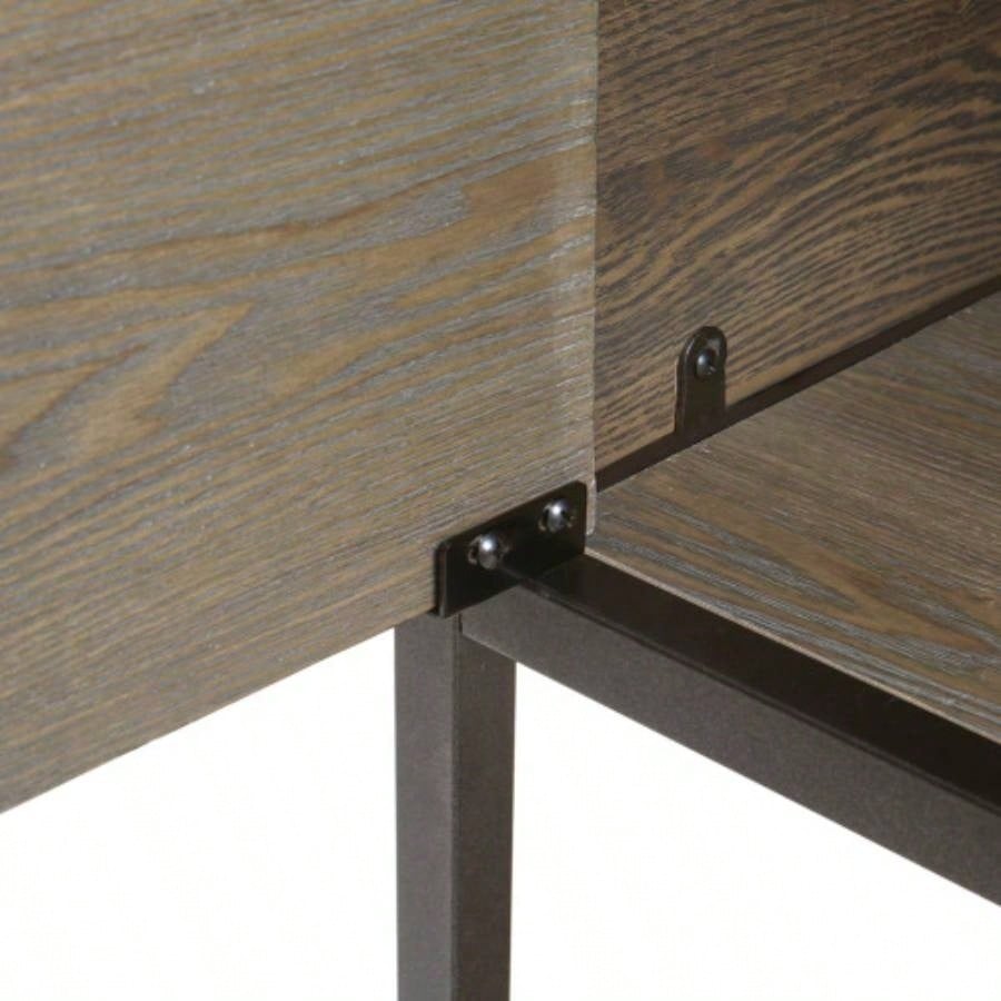 3 - Shelf Bookcase with Storage Cabinet